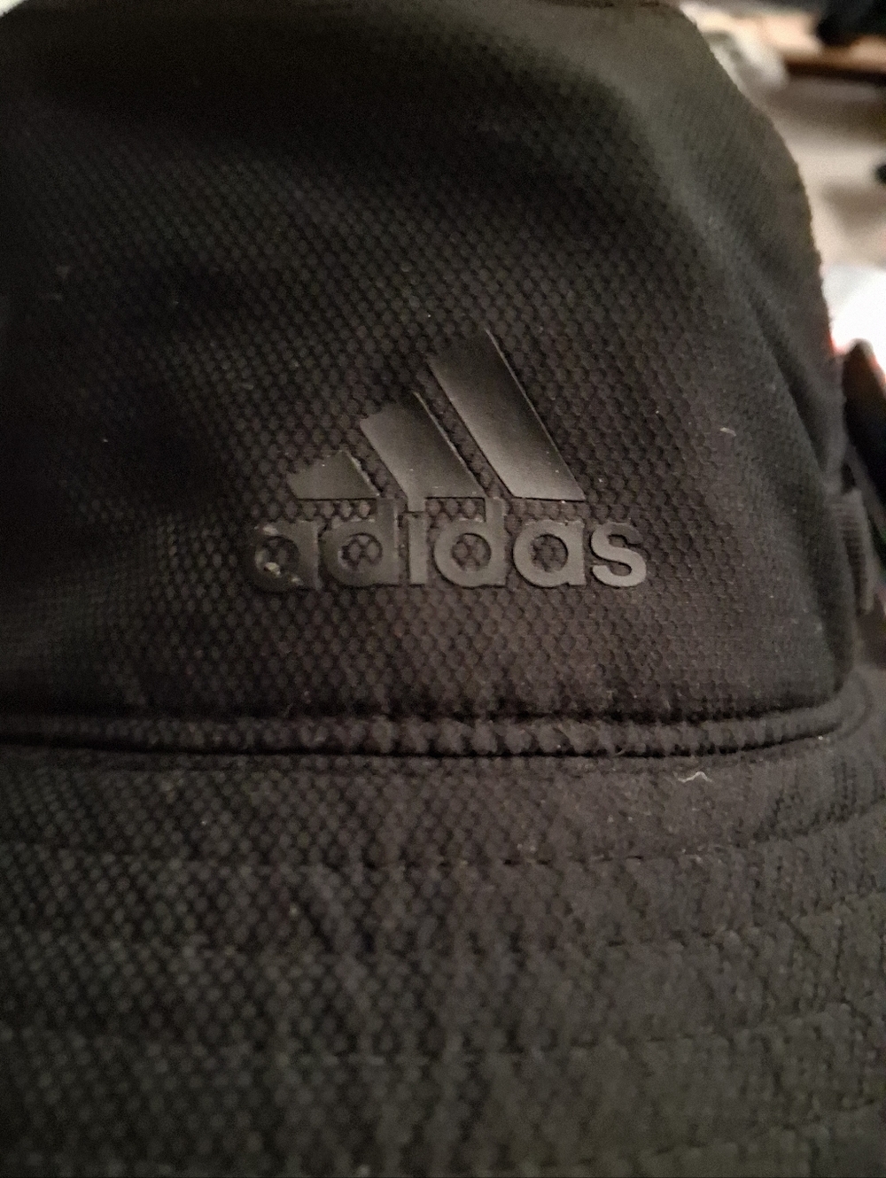 adidas Black Bucket Hat With Draw string